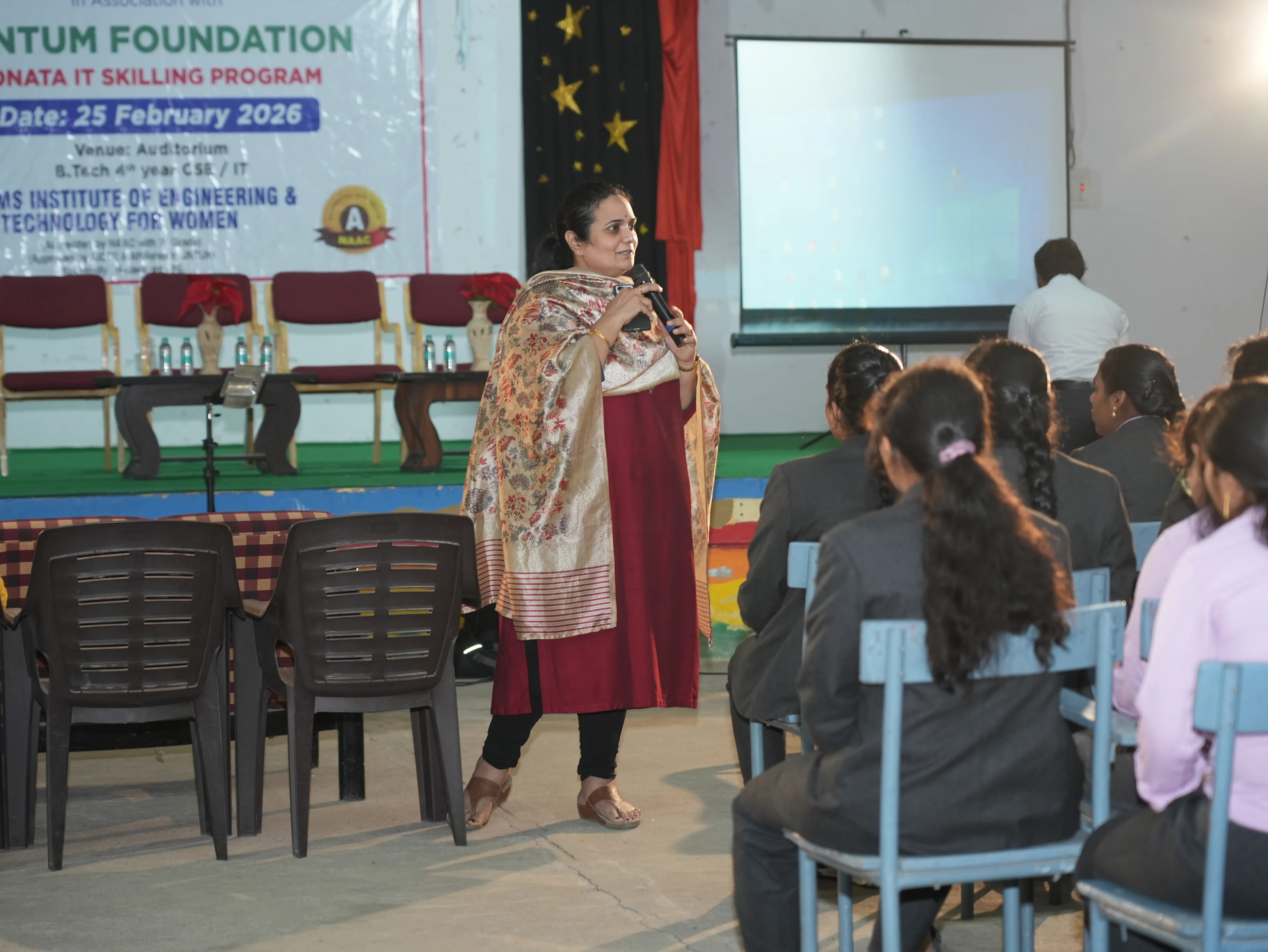 Convocation Ceremony of Sonata CSR through Centrum foundation for 4 th year students - RITW